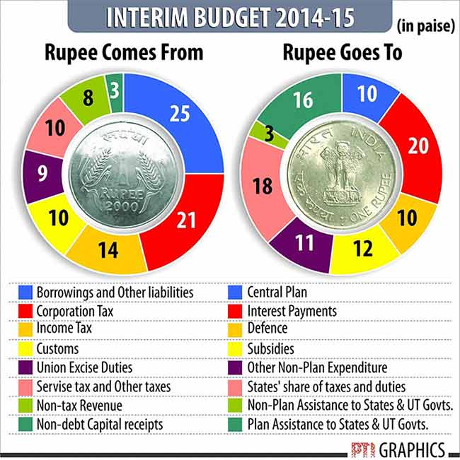 Interim budget 2014-15 at a glance