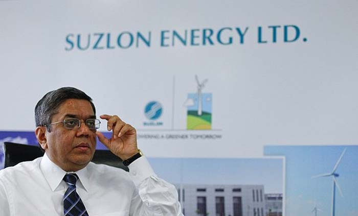 <b> Tulsi Tanti, founder-chairman, Suzlon ? 73% cut </b>
<br />
<br />
The wind turbine maker's  founder-chairman saw a massive reduction of 73 per cent in his compensation on account of losses incurred by the company. He finally took home just Rs 53.76 lakh as against a compensation of Rs 2 crore, a whopping cut of Rs 1.46 crore.