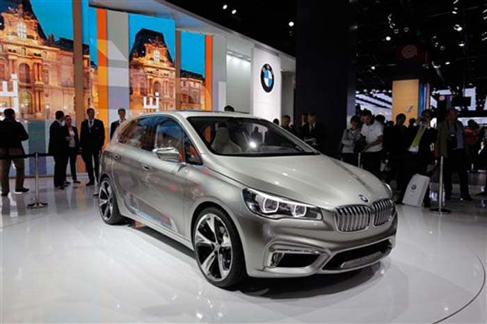 Rank #2: BMW'S Active Tourer Concept<br /><br />
BMW's Active Tourer Concept, a 3-series-based hatchback, is another big one from the Bavarian carmaker. The auto maker hopes to get into the large hatch-MPV space with the Active Tourer to take on the likes of the Mercedes-Benz B Class.