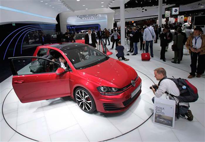 Rank #10: Volkswagen Golf<br /><br />
Also known as the Volkswagen Golf Mk7, this hatchback features a number of new safety systems, including a multi-collision braking system to automatically brake the car after an accident in order to avoid a second collision, adaptive cruise control, including an emergency braking function, a lane-keeping assistant, driver fatigue detection, traffic sign recognition and an automatic parking system.