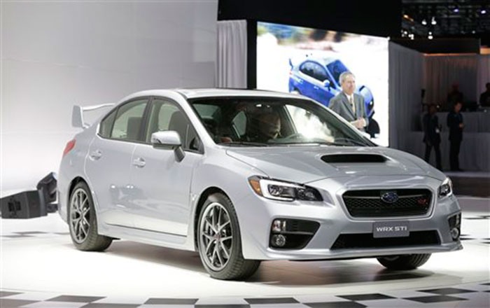 Hot cars unveiled at the 2014 Detroit auto show