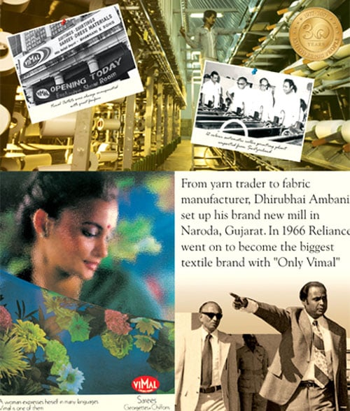 The legendary Dhirubhai Ambani