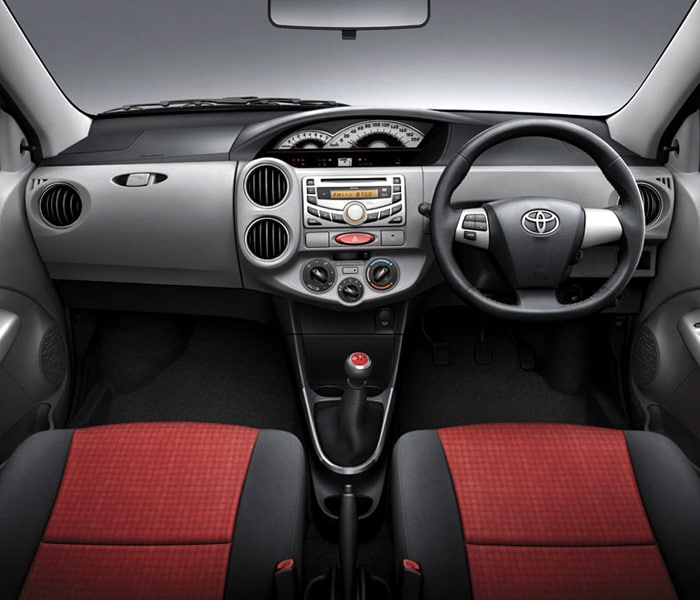 A look inside the interiors of the car. (Photo courtesy: Toyota)