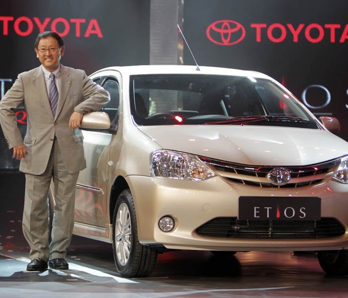 Toyota says <b>the concept behind Etios</b> is simple enough: a small car designed specifically for the Indian market, which carries Toyota's well-respected brand, and a price tag that is affordable to middle-class Indians. (Photo: AP)