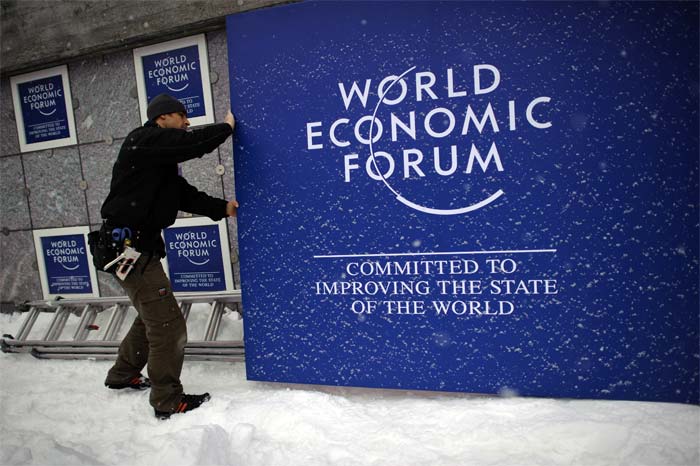 Occupy protestors throng World Economic Forum