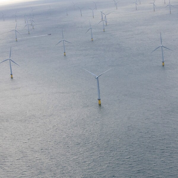 Google says the Mid-Atlantic region is perfect for offshore wind projects, as the area has shallow waters that extend far out to sea, enabling developers to build larger turbines that make use of stronger winds. There are currently no offshore wind farms in the United States but the country is only beginning to develop projects to tap strong wind currents blowing along the Atlantic Coast. (AP Photo)