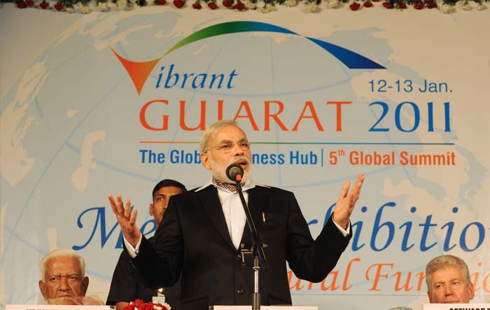 In his speech, Narendra Modi said Gujarat is a land of entrepreneurs and enterprise. That was the reason why this year the state was sharing its platform of Vibrant Gujarat with other states for better knowledge and technology.<br><br> "The 20th century was all about exploitation in Asia, in Africa," he said at the packed Mahatma Mandir exposition centre, named after the father of the nation and an icon of Gujarati pride. Modi said this century also belonged to the power of youth, knowledge, democracy and justice system. "Forty-seven percent of our population is below the age of 20. I have a dream of providing them unlimited opportunities."