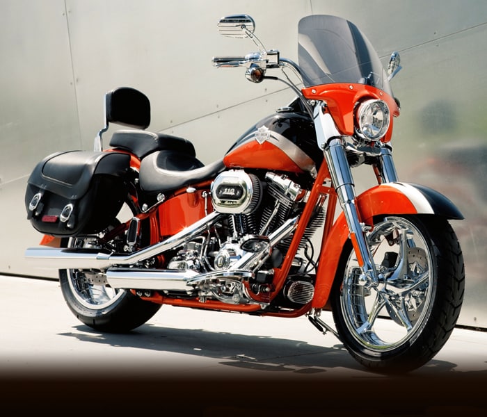 The 2010 Harley-Davidson motorcycles