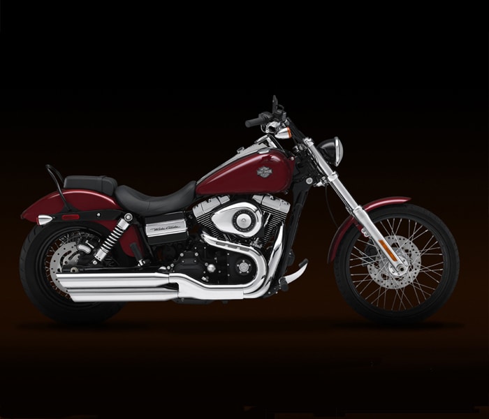 The 2010 Harley-Davidson motorcycles