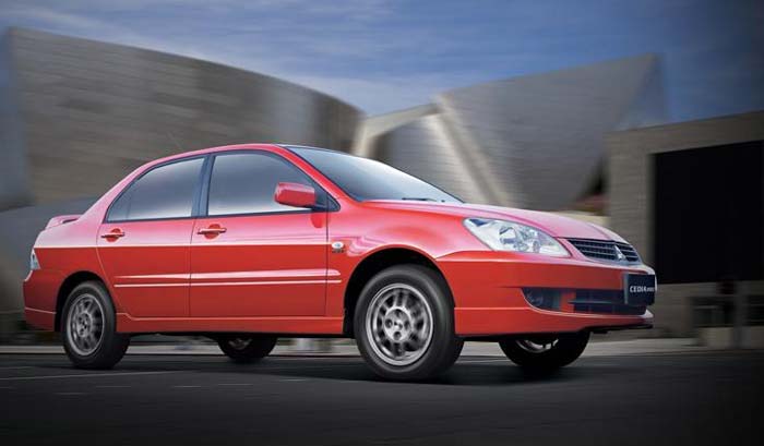 <strong>Mitsubishi Cedia</strong>
<br>
Rs 8.24 lakh ? Rs 8.9 lakh
<br>
The Cedia comes with only one engine option, a 2-litre petrol, which delivers 115 Bhp of power at 5250 RPM and a torque of 175 Nm at 4250 RPM, and comes paired with a five-speed manual transmission. There are only two variants available?Sports and Select, with the former being cheaper.