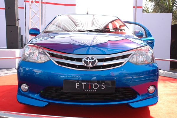 Toyota Etios sedan and hatchback are equipped with 1.5 litre petrol engine and 1.2 litre petrol mill. The sedan's 1.5 litre petrol engine will produce 102 bhp of peak power while the mill is likely to generate around 80 bhp of power. The company expects to capture a considerable space in the small space segment with the new launch.