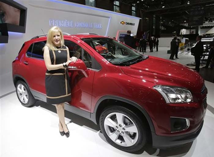 Chevrolet Trax: <br /><br />
The General Motors-owned Chevrolet brand will launch its mini SUV - Chevrolet Trax - at the Paris Motor Show. The crossover SUV is likely to go into production in 2013. GM will not put this vehicle on sale in the United States market.