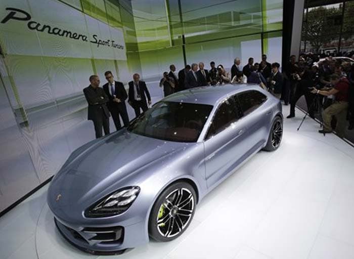 Porsche Panamera Sport Turismo: <br /><br />
Porsche has introduced its Panamera wagon concept ? Sport Turismo, According to Porsche, the Sport Turismo unites the next generation hybrid drive with new ideas for an evolutionary, sporty body concept. ?It combines Porsche performance with comprehensive everyday practicality,? the auto maker said in a press release.