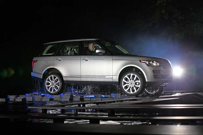 Range Rover <br /> <br />
The Range Rover is the first SUV from Tata Motors' Jaguar Land Rover stable to use an all-aluminium monocoque body, making the vehicle lighter by as much as 120 kg compared to its predecessor. A monocoque body supports the vehicle's structural load, without just enveloping the structure, thus reducing the load of the internal frame that bears most of the weight. The five-door off-roader will be available in three engine variants?V8 petrol, V8 diesel and V6 diesel.