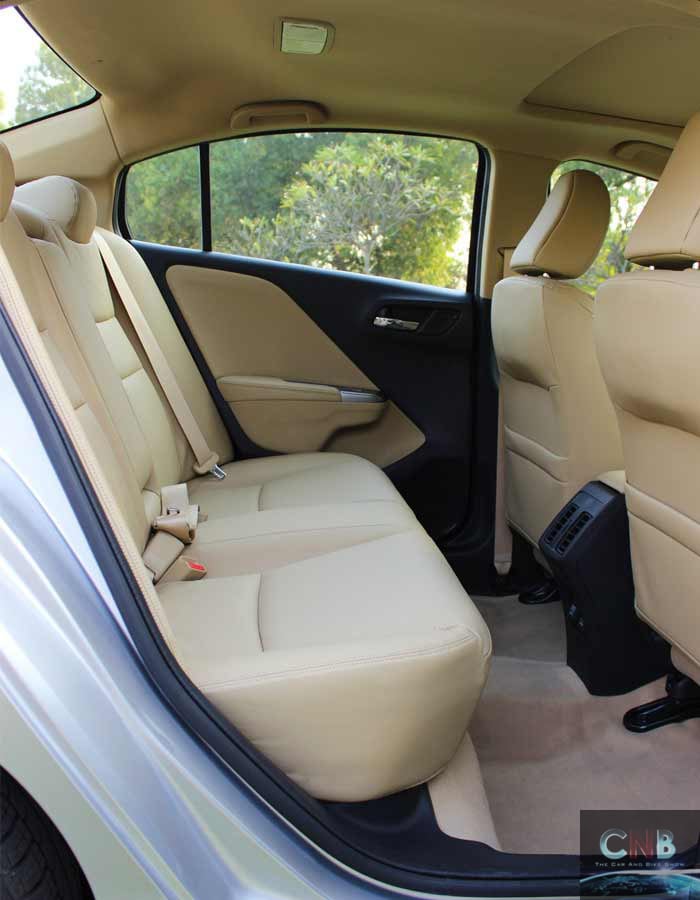 Rear legroom is obviously enhanced and this is where the longer wheelbase shows up. The rear seat is angled better now, which offers a sense of greater space and headroom. The roof height is also enhanced by 10mm.