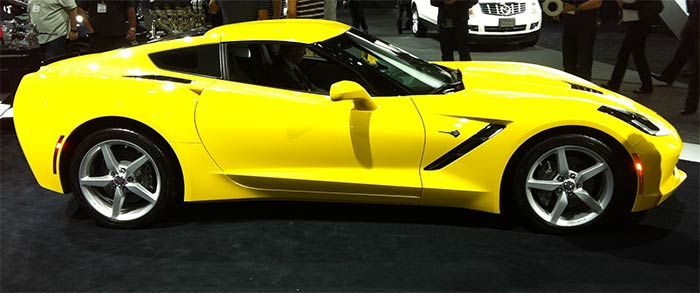 <strong>#7</strong> Now, even though the 2014 <strong>Chevrolet Corvette Stingray</strong> broke cover much earlier this year, I still was excited to see it in the flesh in LA. The car is a departure from Corvettes of the past, and while it maintains its American muscle car-worthy looks, it is transformed into a contemporary beast, complete with hydroformed aluminium and carbon-fibre body panels.