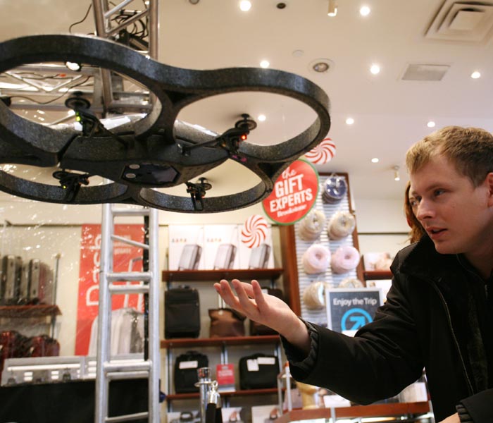 Fly a drone with your iPhone