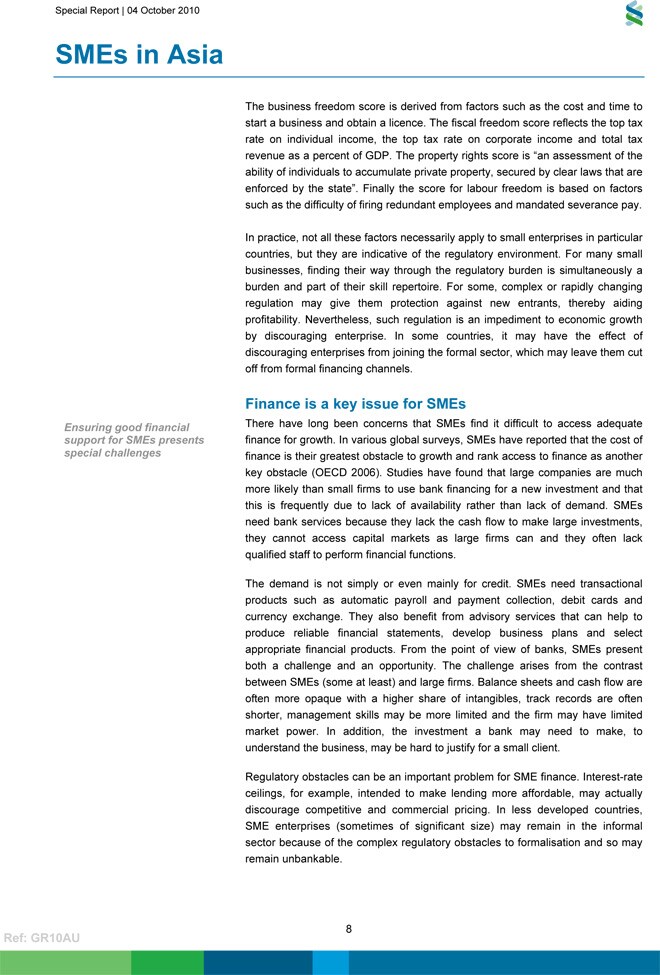 Role of SMEs in Asia