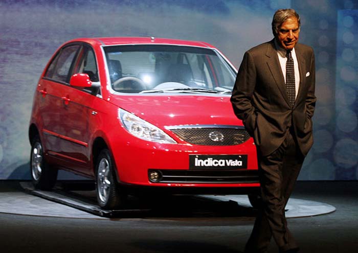 Ratan Tata, the chairman of the Tata group since 1991, is set to step down from the post when he turns 75 later this month. Here's a look at some milestones the group achieved during his tenure.
<br><br>
1998: The Tata Indica, the conglomerate's first passenger car, was launched this year. The car went on to become the No. 1 brand in its segment within two years.