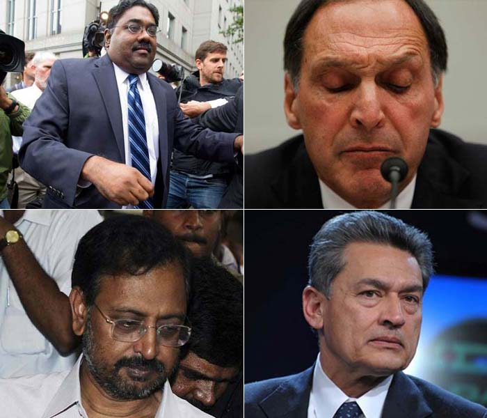 They are the titans who tumbled ?a moment of greed here and a second of weakness or vanity there, and unsuspecting investors and the rest of the world looked on in horror as these seemingly indefatigable corporate czars came crashing, sometimes bringing down the colossal companies they helped shape and nurture in the first place. Close on the heels of the sentencing of Rajat Gupta, the former CEO of McKinsey and former director at Goldman, we retrace the fall of some of the most powerful corporate figures the world over.