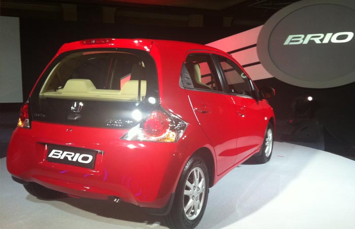 Honda Brio, the small car designed and developed especially for the Indian market, was launched on September 27, 2011. The car is available in four variants starting with a price tag of Rs 3.95 lakh for the base variant.