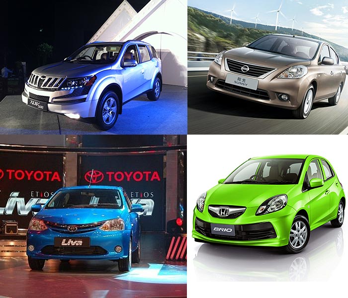 The auto sector has been under pressure because of rising input costs and interest rates. Rising petrol prices have further added to the problems. But that has not deterred auto companies from launching a slew of new models to attract more buyers in the festive season. <br />The biggest competition is in the small car segment that drives 60 per cent volumes. Global auto majors Honda and Toyota have come out with small cars tailor-made for Indian markets. <br /> Others like Mahindra have launched higher end vehicles to stamp their dominance on the sports utility vehicle or SUV segment. Here's a look at the new models that might stare at you from those glass showrooms soon.