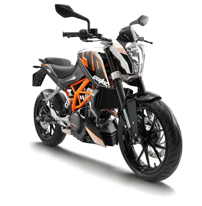 KTM Duke 390: After the first Duke, now the 390. Smart engine, great throttle response and killer looks! The downside: the Duke family looks too similar to tell apart at first glance