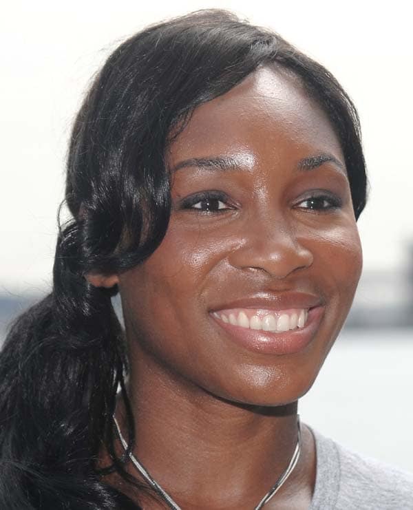 Venus Williams<br>
<br>Age: 30<br>
<br>A professional tennis player ranked World No. 1 in singles by the Women's Tennis Association on three separate occasions. With 43 career singles titles, Williams along with Justine Henin leads active players on the WTA Tour and is tied for 10th overall in all-time titles.(AP)<br>