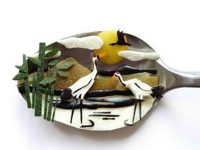 On a Spoon: Food Art Like Never Before On a Spoon: Food Art Like Never Before
