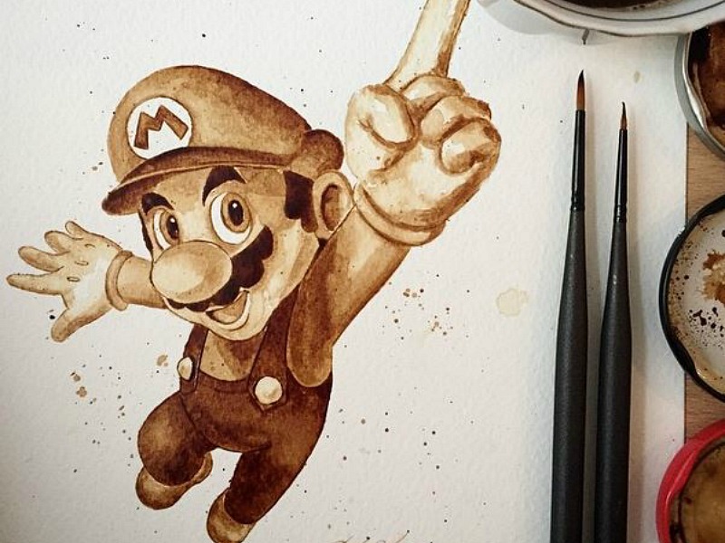 Coffee Creations: The Art of Painting with Coffee