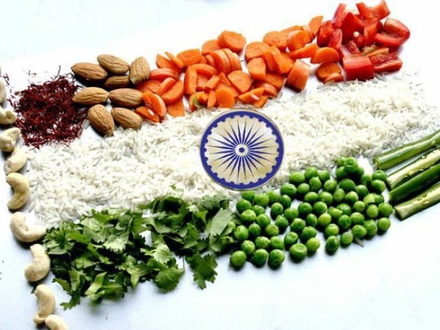Photo : Colours of Independence: A Tri-Coloured Platter