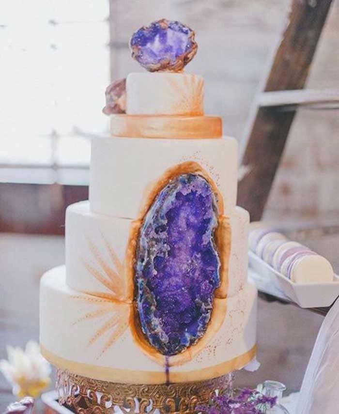 How to Make Geode Cake Pops: Free Tutorial - Wow! Is that really edible?  Custom Cakes+ Cake Decorating Tutorials