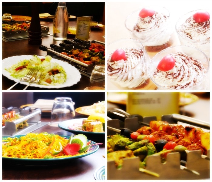 What: Sunday brunch buffet with a special menu comprising Indian, Chinese and Continental cuisines only at The Ancient Barbeque, Sector-63, Noida.<br><br>
Enjoy a variety of both veg and non-veg delicacies along with main course and desserts.<br><br>
Some highlights of the menu are:<br><br>
Savor an extensive range of delicacies including Tawa Macchi, Kadak mutton seekh, keema tart, Amritsari chicken chaampe, tawa kalmi,  crispy mayo com, Salsa dahi bada and masala cheese samosa among others.<br><br>


Where: The Ancient Barbeque, H-27/ 1A, Sector- 63, Noida-201301<br><br>

Cost of Lunch Buffet-<br>
Veg: Rs. 399/-++<br>
Non Veg: Rs. 479/-++<br>

Lunch Timings: 12.00 pm to 4.00 pm<br><br>

For Reservations: Call 0120 411 2273/74, 9971755599<br><br>