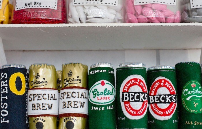 A Shop Full of Hand-Stitched Groceries That Look Sew Real! A Shop Full of Hand-Stitched Groceries That Look Sew Real!
