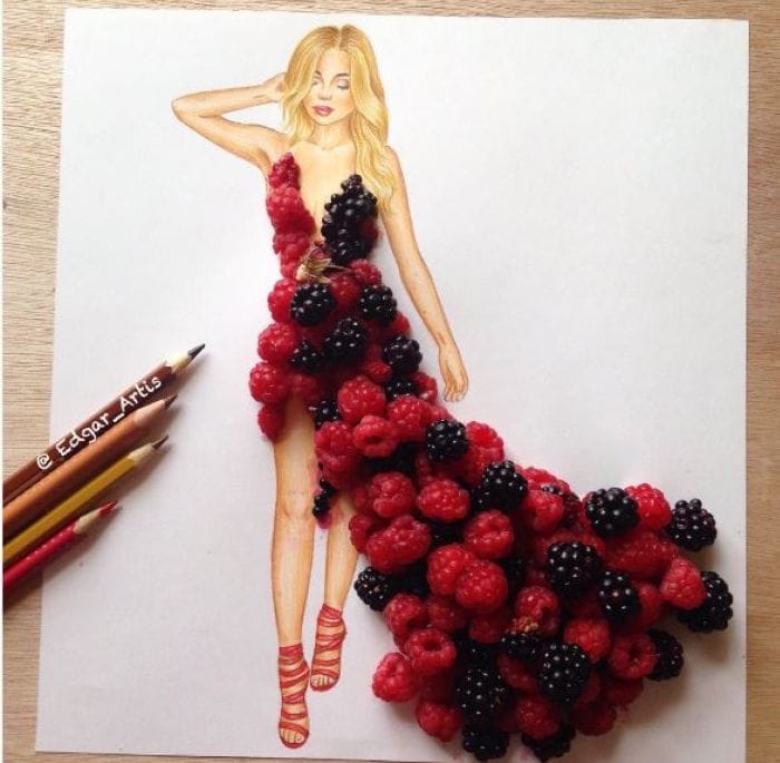 This Fashion Designer Turns Food into Dresses You Cant Stop Staring At