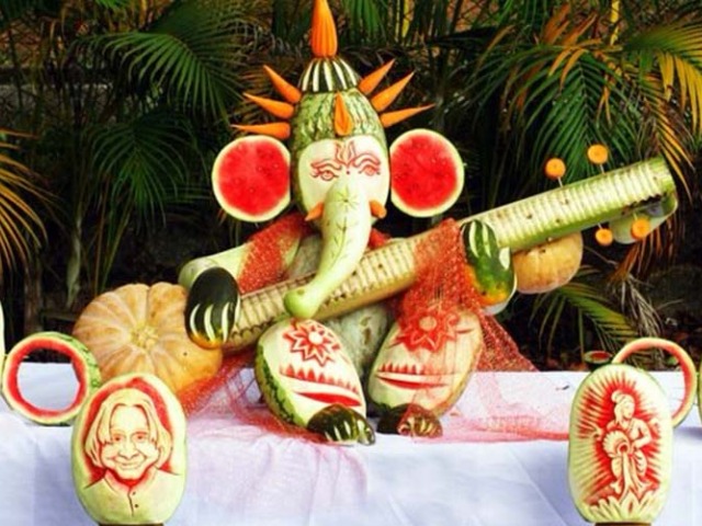 Ganesh Chaturthi Special: Festive Food Art Ganesh Chaturthi Special: Festive Food Art