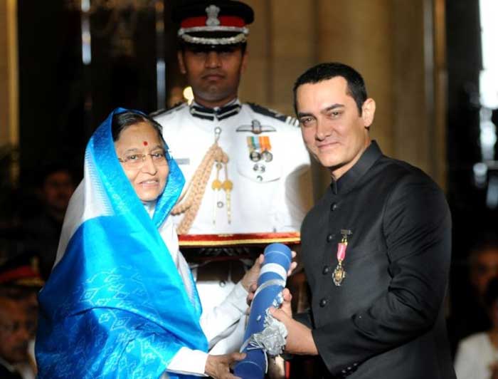 Aamir was awarded the Padma Bhushan this year.