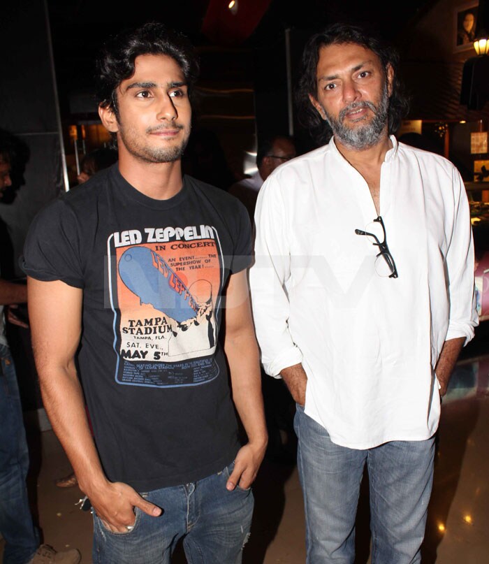 Prateik with ace director Rakeysh Omprakash Mehra.