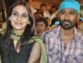 Photo : Dhanush, Aishwaryaa at the music launch of 3