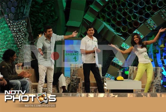 Priyanka, Kunal Kohli at Greenathon 4