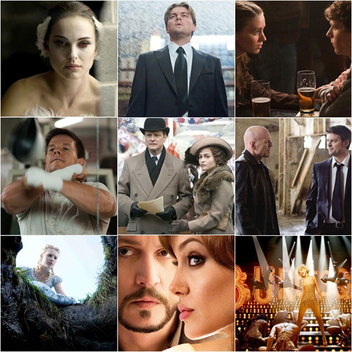 Pics: Golden Globe Best Movie nominees