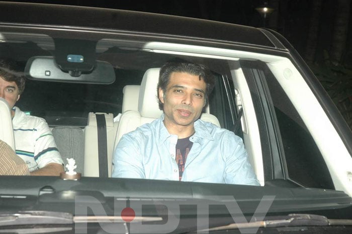 Priyanka's Pyaar Impossible co-star Uday Chopra at the screening