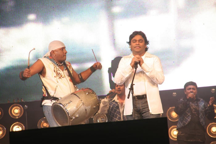 The whole concert arena was buzzing with music lovers as the show turned out to be a huge success.