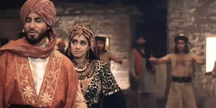 In Mukul Anand's <i>Khuda Gawah</i> (1992) Amitabh adopted the look of an Afghan who comes to India to seek revenge and gets jailed in the process.