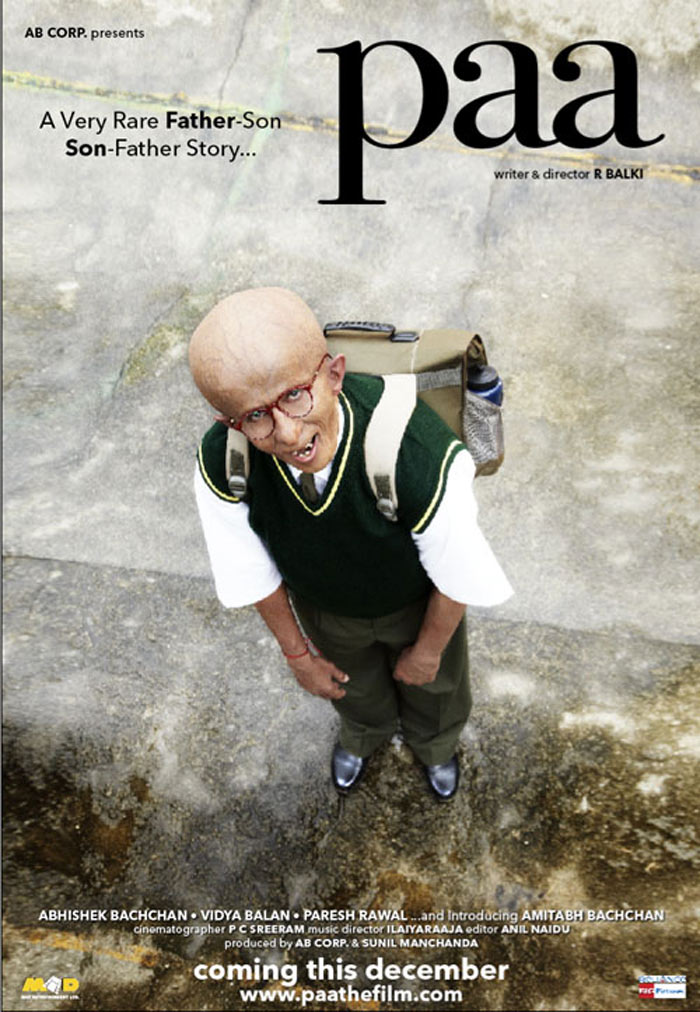 The 67-year-old actor played Auro in <I>Paa</I>, a 13-year-old child suffering from progeria, which accelerates ageing.