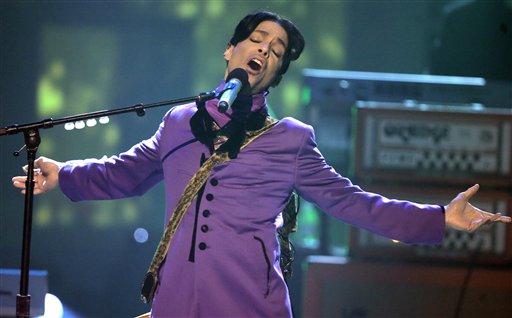 Prince performs during the 6th annual BET Awards.