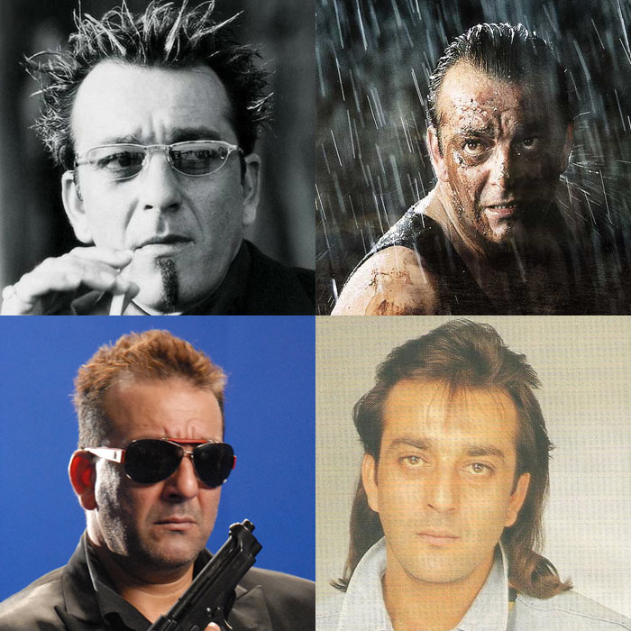 Sanjay Dutt's long and silky locks in the early 90s became a rage. Now the stylish star is seen in a different hairstyle in all his movies.