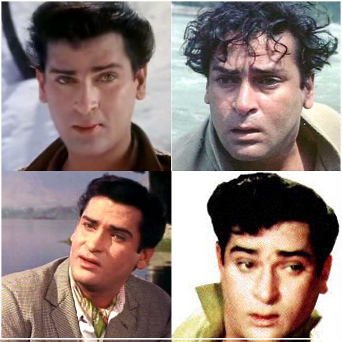 Shammi Kapoor believed in experimenting with his hair in all his movies.