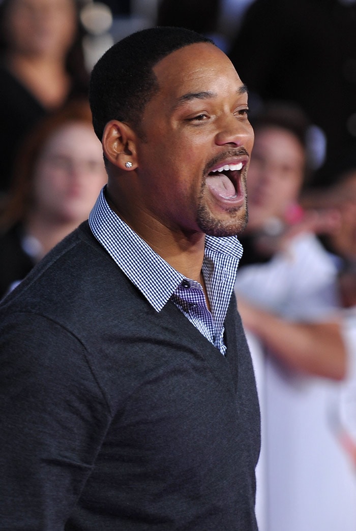 Actor Will Smith arrives for the world premiere of the Michael Jackson?s <i>This is it</i> at the Noika Theatre at LA Live on October 27, 2009 in Los Angeles. (Photo: AFP)