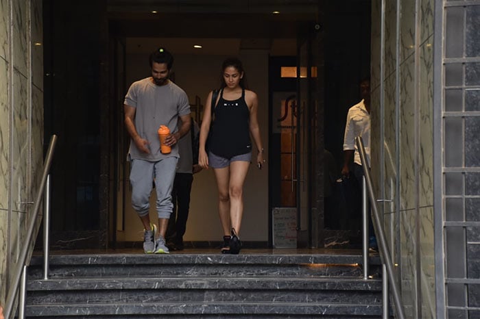 Power Couple Shahid And Mira\'s Busy Weekend